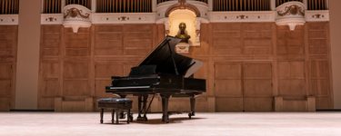 View of the Merrill stage from seat Orchestra 2 Row C Seat 5