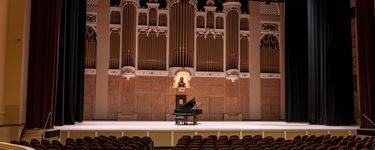 View of the Merrill stage from seat Terrace 3 Row C Seat 10